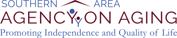 Southern Area Agency on Aging logo with slogan Promoting Independence and Quality of Life.